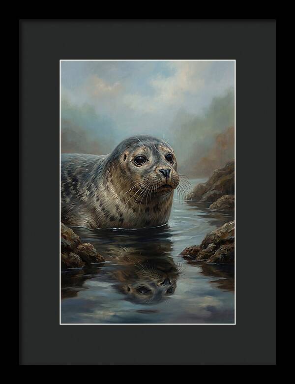 Seal Emerging From Water