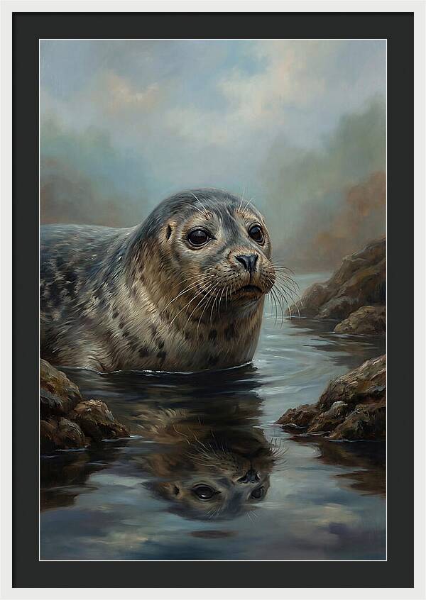 Seal Emerging From Water