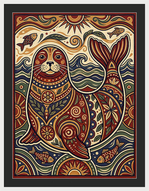 Seal Folk Embracing Nature