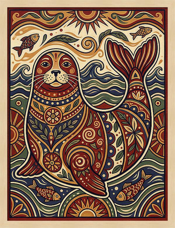 Seal Folk Embracing Nature