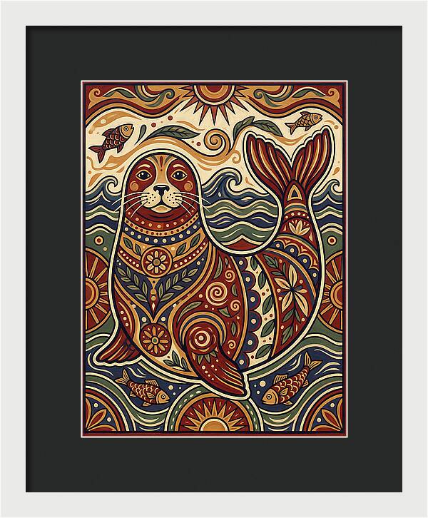 Seal Folk Embracing Nature