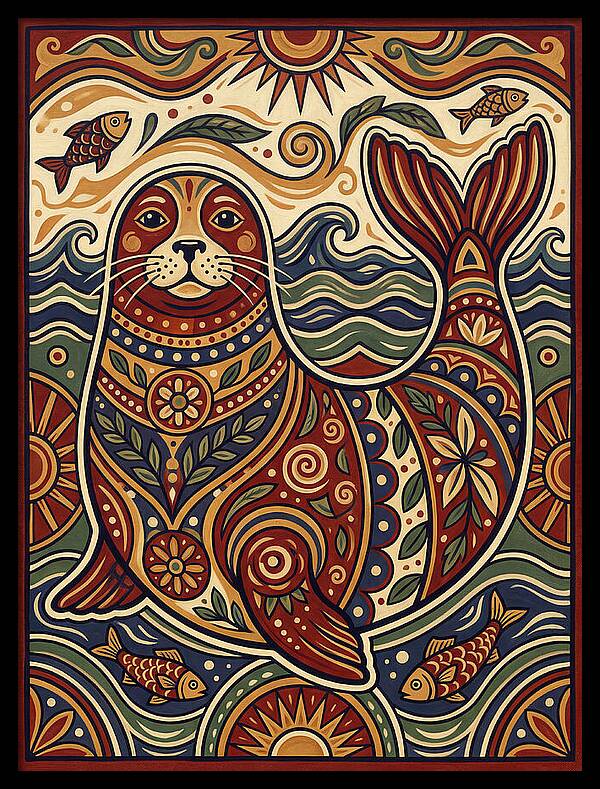 Seal Folk Embracing Nature