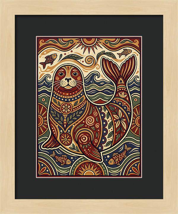Seal Folk Embracing Nature