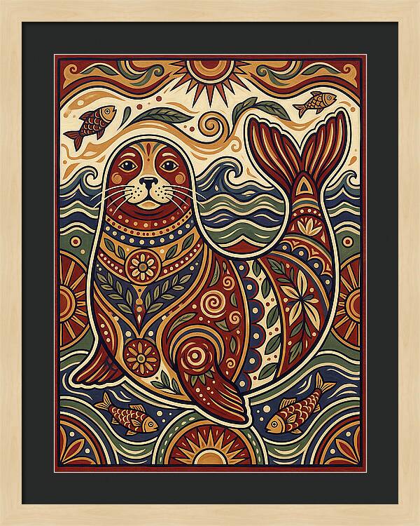 Seal Folk Embracing Nature