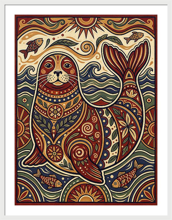 Seal Folk Embracing Nature