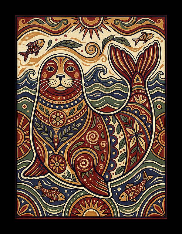 Seal Folk Embracing Nature