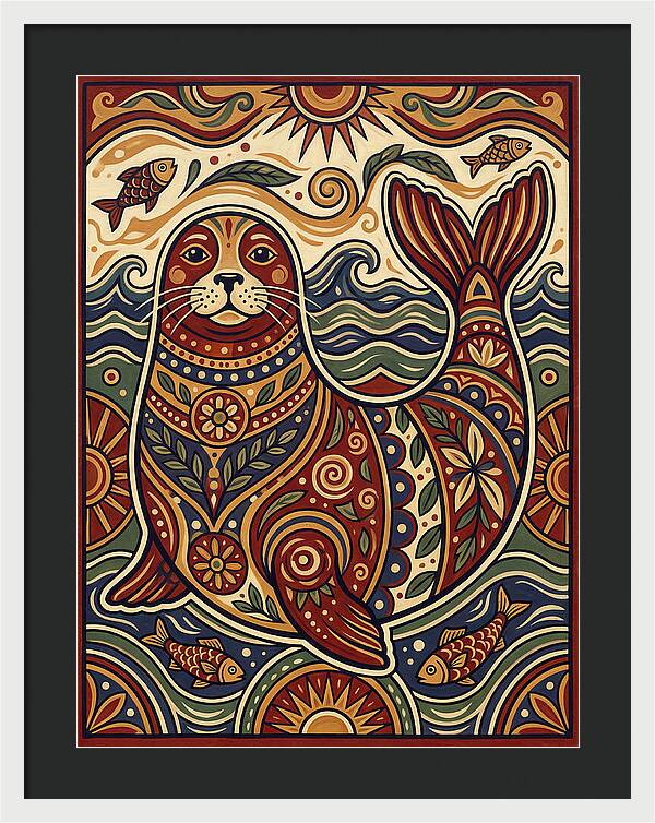 Seal Folk Embracing Nature