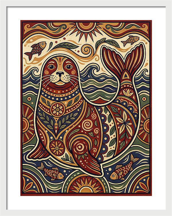 Seal Folk Embracing Nature