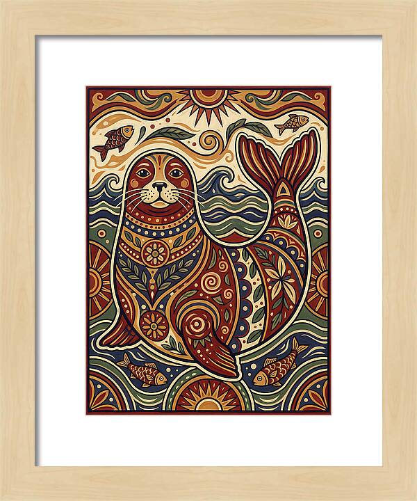 Seal Folk Embracing Nature