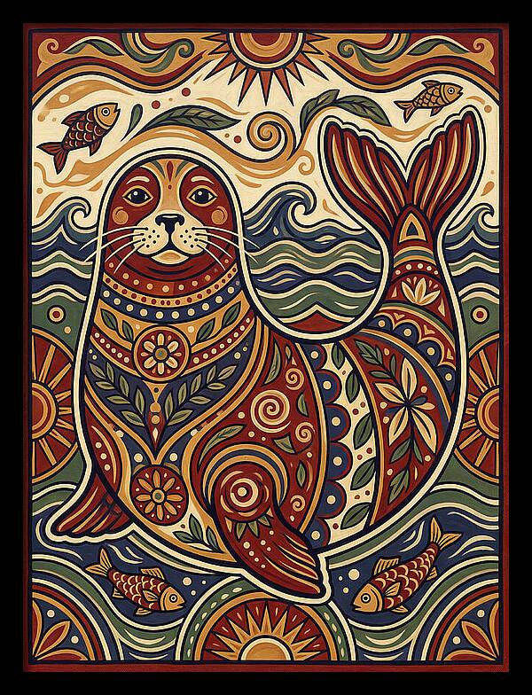 Seal Folk Embracing Nature