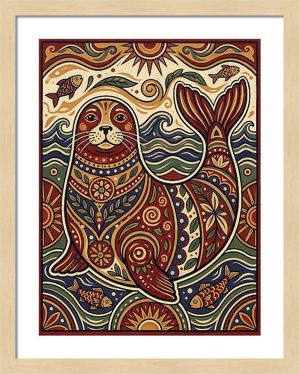 Seal Folk Embracing Nature