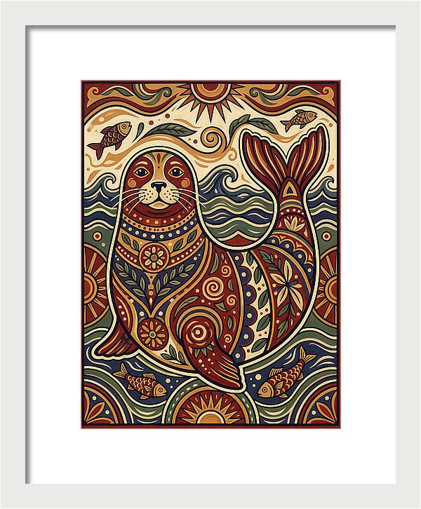 Seal Folk Embracing Nature
