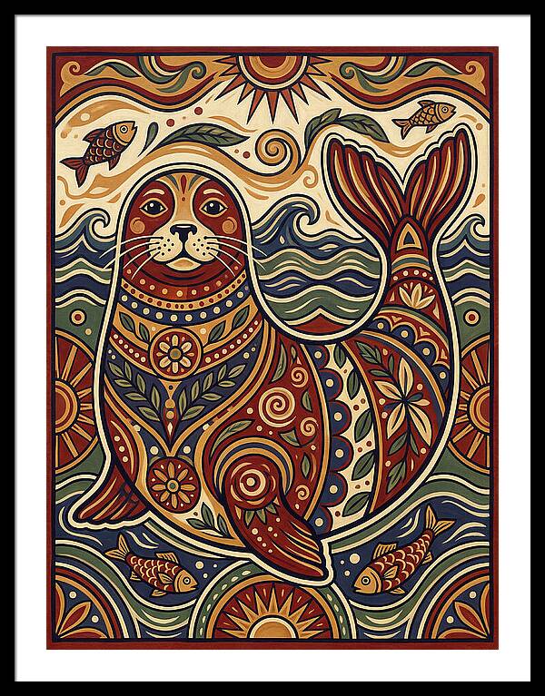 Seal Folk Embracing Nature