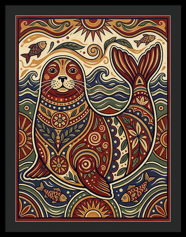 Seal Folk Embracing Nature