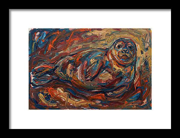 Seal In Expressionist Style