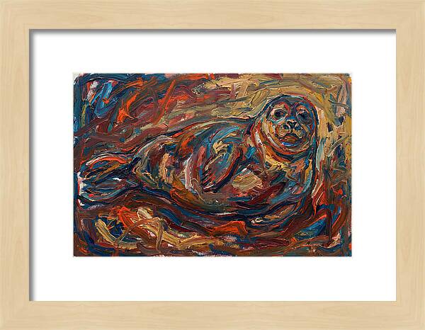Seal In Expressionist Style