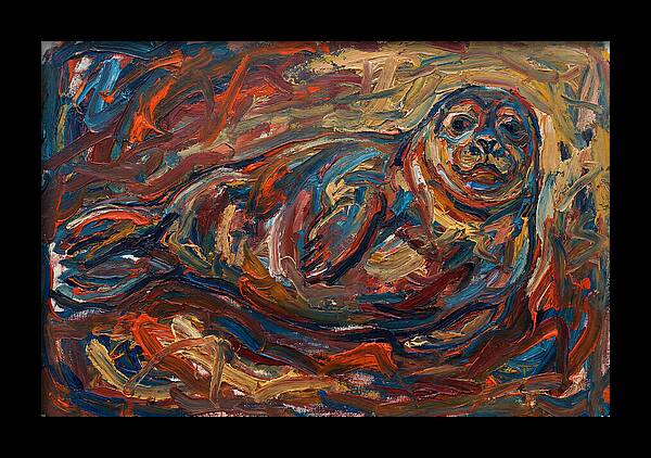 Seal In Expressionist Style