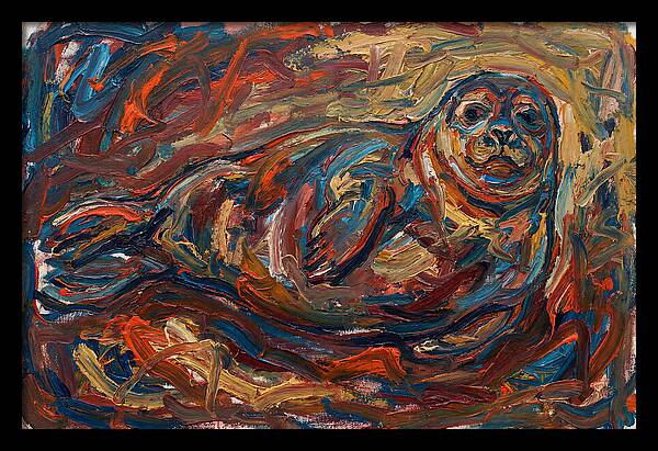 Seal In Expressionist Style