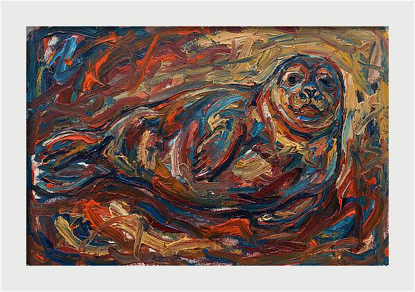 Seal In Expressionist Style