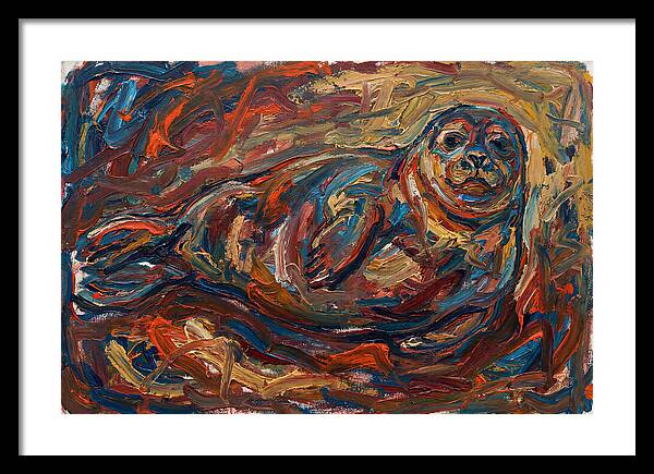 Seal In Expressionist Style