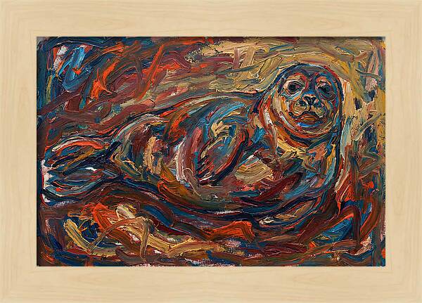 Seal In Expressionist Style