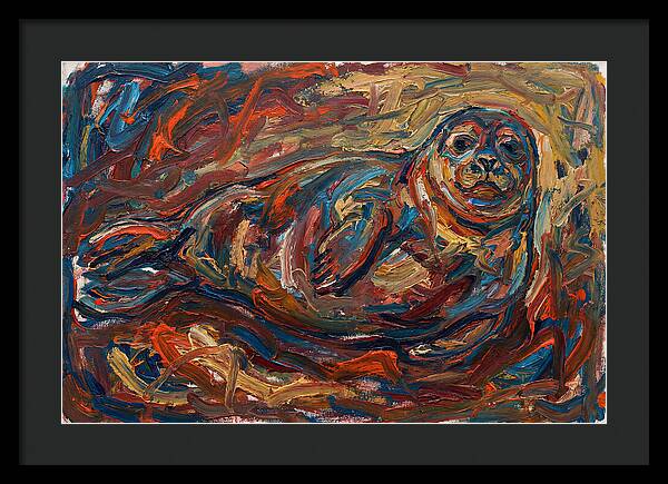 Seal In Expressionist Style