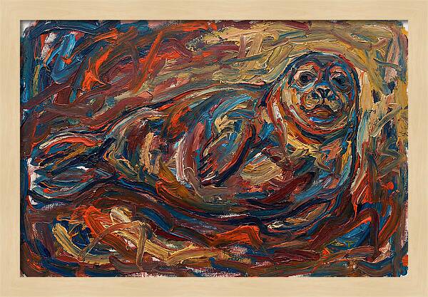 Seal In Expressionist Style