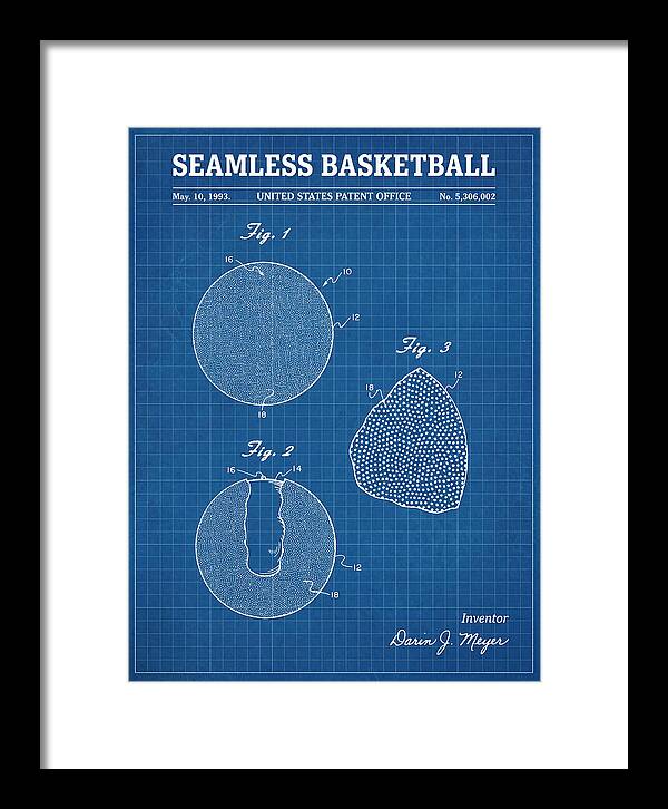 Seamless Basketball Meyer Blueprint Patent Us5306002