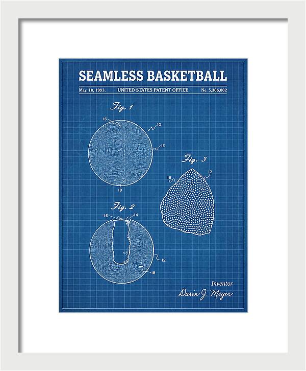 Seamless Basketball Meyer Blueprint Patent Us5306002