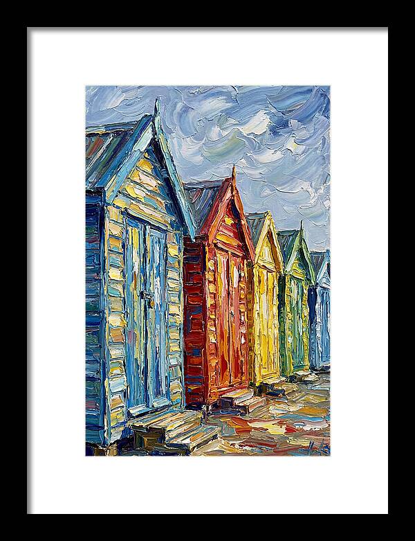 Seaside Huts Under The Sun