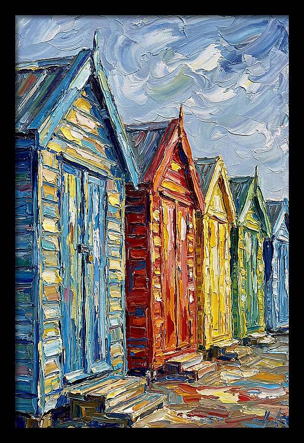 Seaside Huts Under The Sun