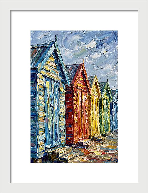 Seaside Huts Under The Sun