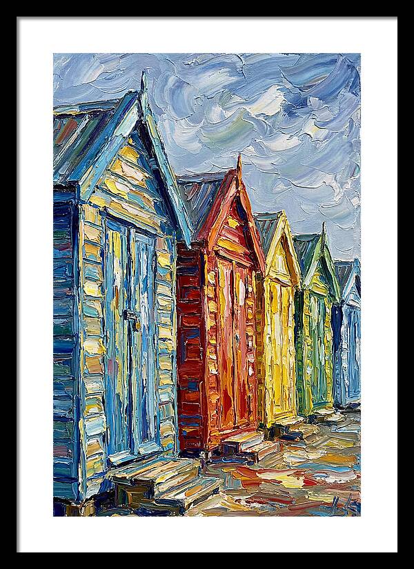 Seaside Huts Under The Sun