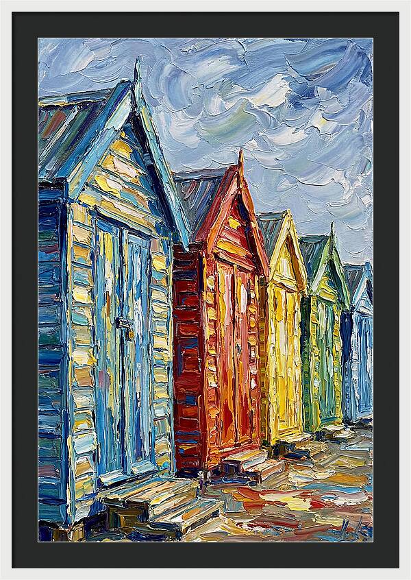 Seaside Huts Under The Sun