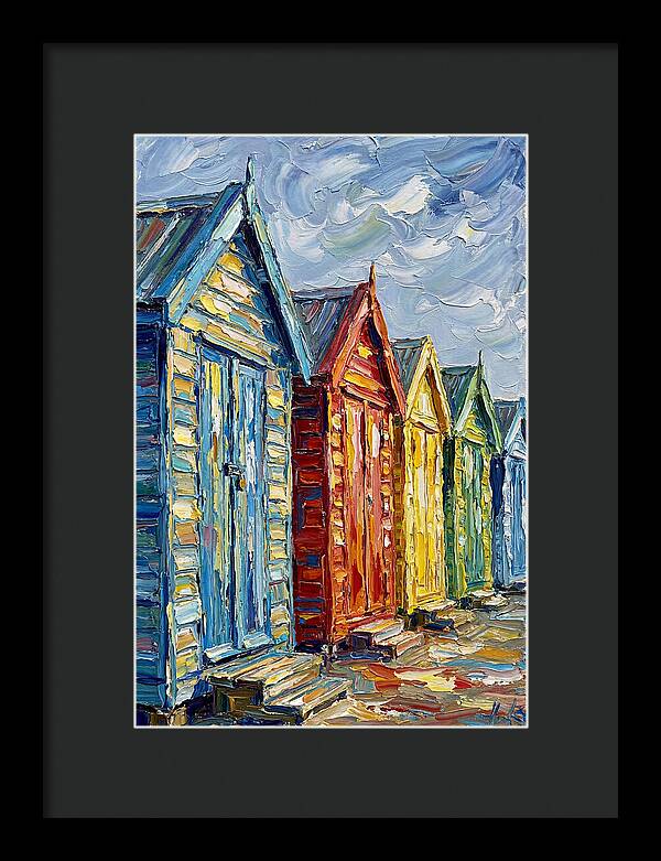 Seaside Huts Under The Sun