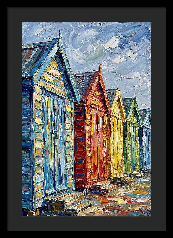 Seaside Huts Under The Sun