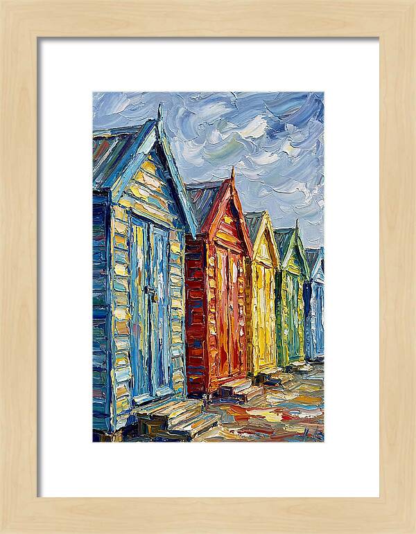 Seaside Huts Under The Sun