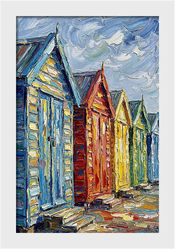 Seaside Huts Under The Sun
