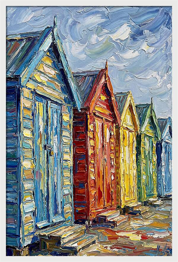 Seaside Huts Under The Sun