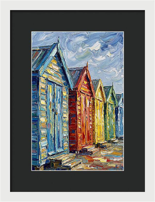 Seaside Huts Under The Sun