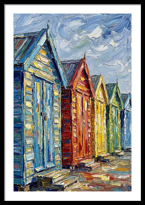 Seaside Huts Under The Sun