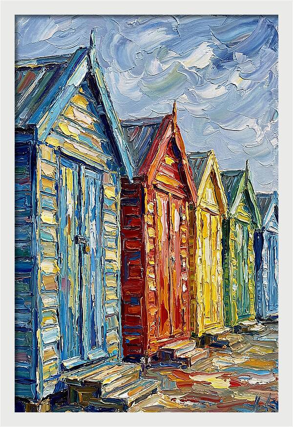 Seaside Huts Under The Sun