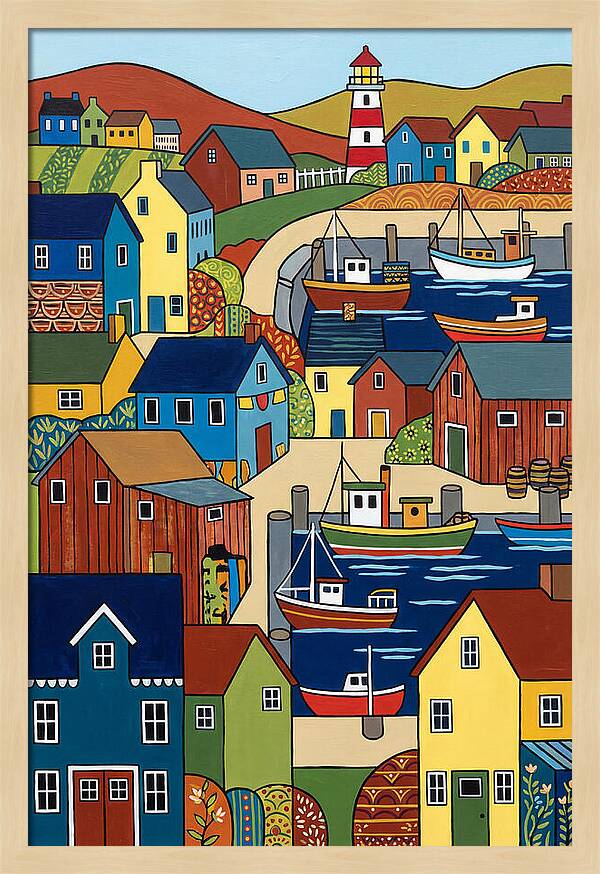 Seaside Village Charm