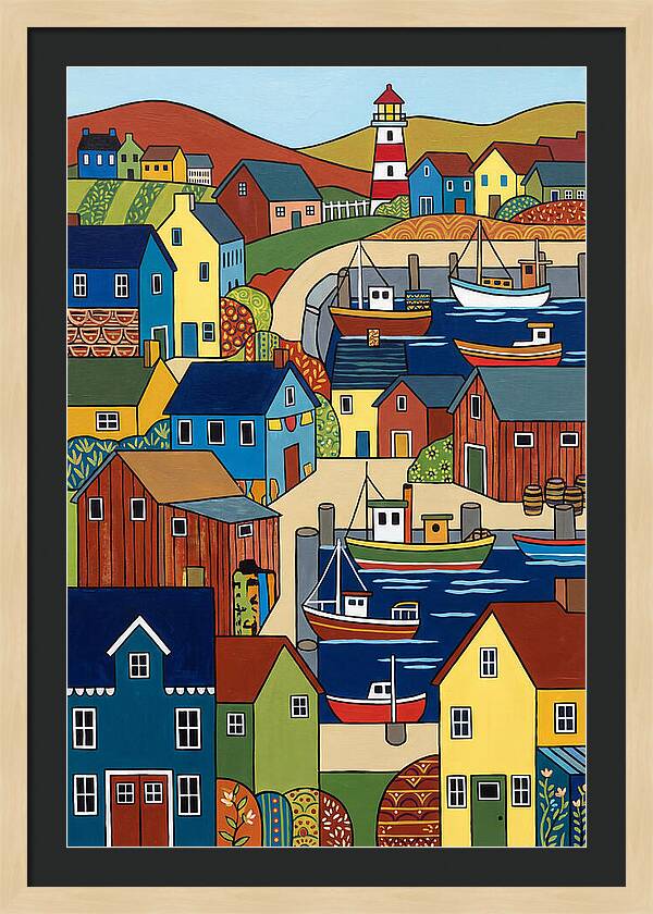 Seaside Village Charm