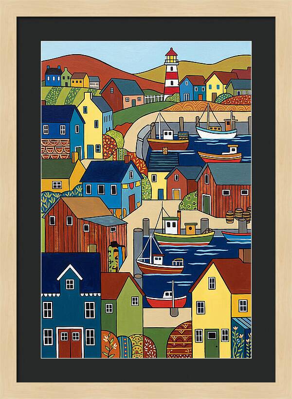 Seaside Village Charm