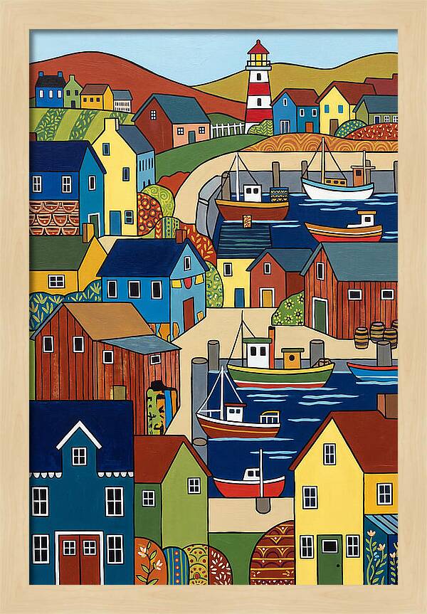 Seaside Village Charm