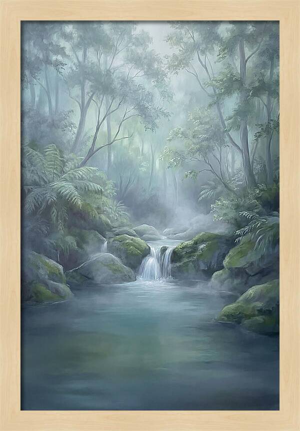 Secluded Forest Pool