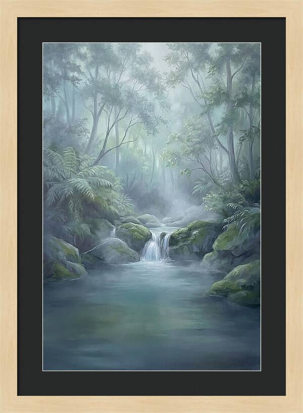 Secluded Forest Pool