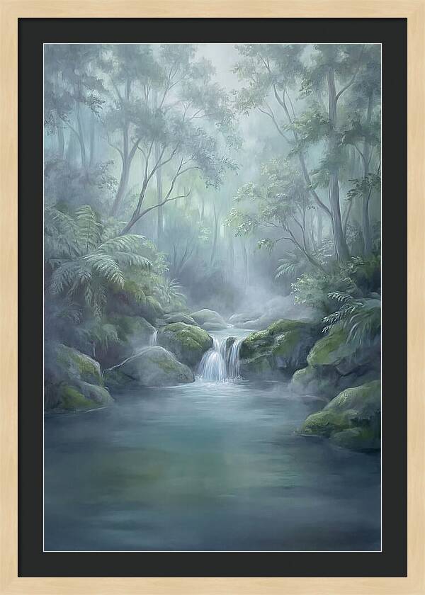 Secluded Forest Pool