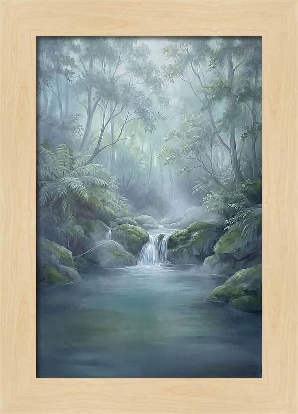 Secluded Forest Pool